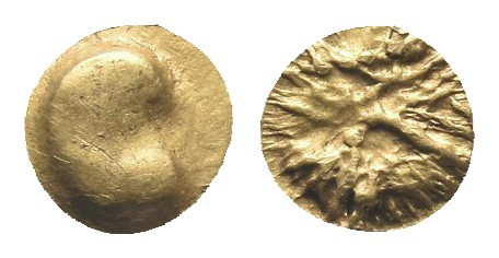 Central Europe. Boii. Slovakia and Czechia. GOLD 1/24 Stater (1st centuries BC)....