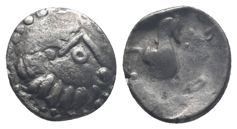 Celtic, Eastern Europe. 3rd-2nd centuries BC.AR Drachm, Imitations of Philip II ...