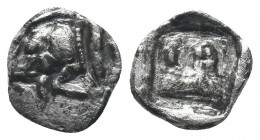Mysia. Kyzikos 480 BC. Obol AR 1.07gr