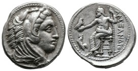Macedonia, Alexander III The Great, 336-323 BC. Tetradrachm; Macedonia, Alexander III The Great, 336-323 BC; Lifetime Issue, Amphipolis, Tetradrachm, ...