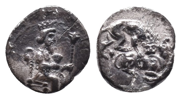 CILICIA. Tarsos. Mazaios (Satrap of Cilicia, 361/0-334 BC). Obol. Artaxerxes III...