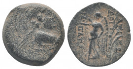 Greek Coins SELEUKID KINGDOM. Antiochos IX Eusebes Philopator . AE 5.24gr