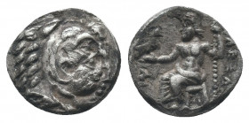 Greek Kings of Macedon, Alexander III ‘the Great' (336-323 BC). AR Hemidrachm 1.39gr