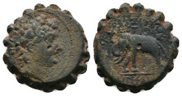 Seleukid Kingdom - Antiochos VI Dionysos (145-142 BC) . AE 7.29gr