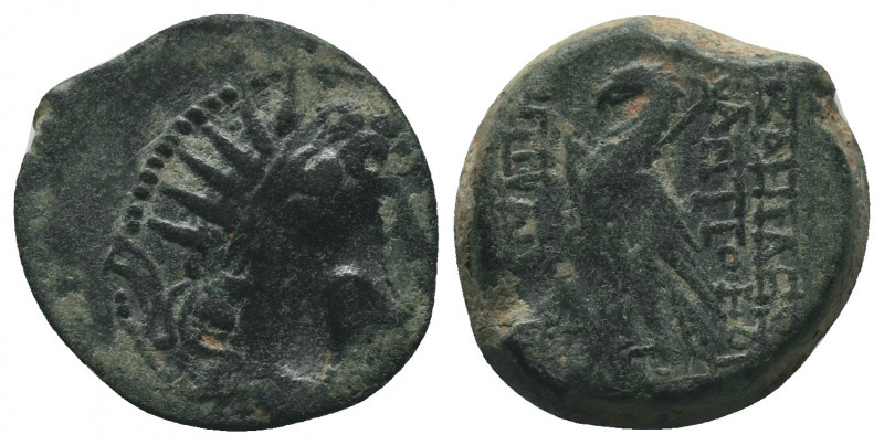 SELEUKID KINGS of SYRIA. Antiochos VIII Epiphanes (Grypos). 121/0-97/6 BC. AE 6....