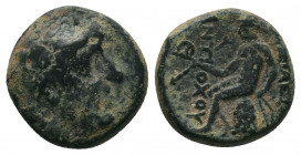 SELEUKID KINGS of SYRIA. Antiochos III ‘the Great’. 222-187 BC. AE 4.19gr