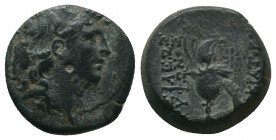 SELEUKID KINGS of SYRIA. Tryphon. Circa 142-138 BC. AE 5.98gr