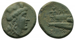 Greek PHOENICIA. Arados. Circa 206/5-52/1 BC. AE 4.92gr