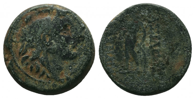 SELEUKID KINGDOM. Alexander I Balas (152-145 BC). AE 6.39gr
