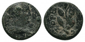 Greek Seleukis and Pieria, Antioch Æ Dichalkon. Pseudo-autonomous issue, time of Hadrian. AE 2.92gr