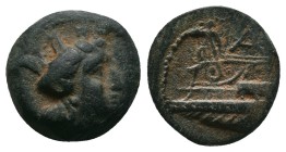 Greek PHOENICIA. Arados. Circa 206/5-52/1 BC. AE 2.59gr