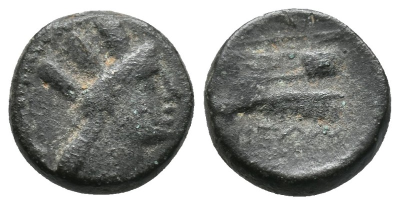 Greek PHOENICIA. Arados. Circa 206/5-52/1 BC. AE 2.94gr