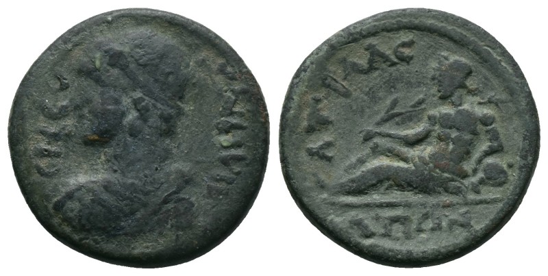 LYDIA. Attalea. Pseudo-autonomous (2nd-3rd century AD). BOPEITHNH. Draped bust o...