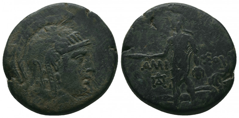 PONTOS. Amisos. Time of Mithradates VI Eupator. AE 19.11gr