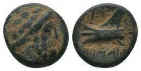 Greek PHOENICIA. Arados. Circa 206/5-52/1 BC. AE 3.19gr