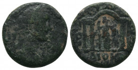 Galilaea, Sepphoris-Diocaesarea. Antoninus Pius. Æ 9,79gr