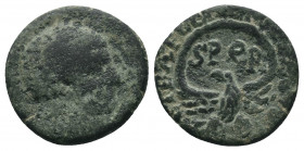 Caesarea Maritima. Severus Alexander. AD 222-235. Æ 3.66gr