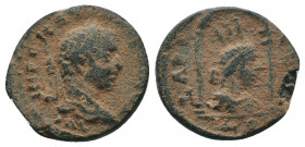 MESOPOTAMIA. Edessa. Elagabal (218-222). AE 3,40gr