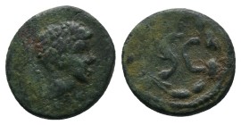 SYRIA. Seleucis and Pieria. Antioch. Lucius Verus? (161-169). AE 1.85gr Rare denomination