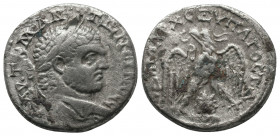 Laodicea ad Mare, Seleucis and Pieria. Caracalla (198-217), AR Tetradrachm 9.60gr