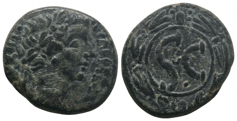 Seleucis and Pieria. Antioch. Tiberius AD 14-37. Bronze Æ 14.92gr