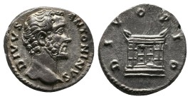Antoninus Pius 138-161. AR Denarius 2.95gr. Rome