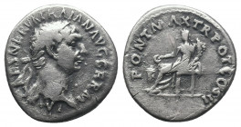 Trajan 98-117. AR Denarius 2.83gr. Rome