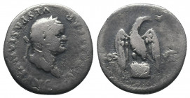 Vespasian. AD 69-79. AR Denarius 2.62gr. Rome