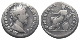Marcus Aurelius. 161-180. AR Denarius 3.00gr. Rome