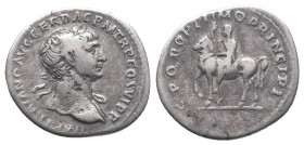 Trajan 98-117. AR Denarius 3.33gr. Rome