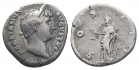 Hadrian 117-138. AR Denarius 3.08gr. Rome