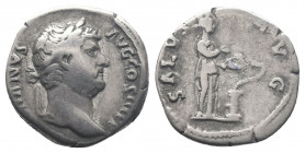 Hadrian 117-138. AR Denarius 2.86gr. Rome