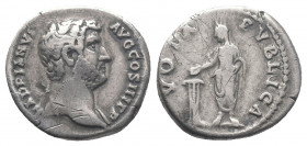 Hadrian 117-138. AR Denarius 3.12gr. Rome