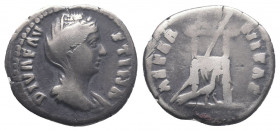 Faustina 146-161. AR Denarius 3.29gr. Rome