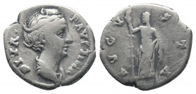 Faustina 146-161. AR Denarius 3.12gr. Rome