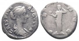 Crispina. 178-182. AR denarius 3.14gr. Rome