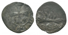 ITALY, Rome, Senato Romano 1184-1439, Denaro Provisino 0,46 gr, scarce