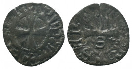 ITALY, Rome, Senato Romano 1184-1439, Denaro Provisino 0,59 gr, VF
