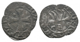 ITALY, Rome, Senato Romano 1184-1439, Denaro Provisino 0,58 gr, cross with two points, scarce