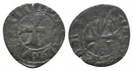 ITALY, Rome, Senato Romano 1184-1439, Denaro Provisino 0,47 gr, scarce