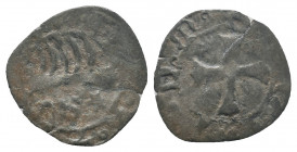 ITALY, Rome, Senato Romano 1184-1439, Denaro Provisino 0,48 gr, scarce