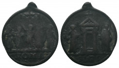 ITALY, Religious medal, 1625, ROMA, 1,58 gr, scarce