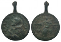 ITALY, Religious medal, XVII century, 1,77 gr, scarce