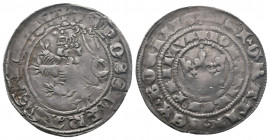 Bohemia. Johann von Luxemburg, 1310-1346, Prager Groschen VF Weight: 3.7 g