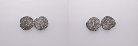 France, Feudal, Bishops of Valence, 12-13th century, silver deniers. Lot of 2 pieces