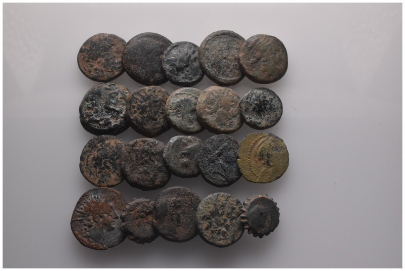 Lot of 20 ancient coins / SOLD AS SEEN, NO RETURN