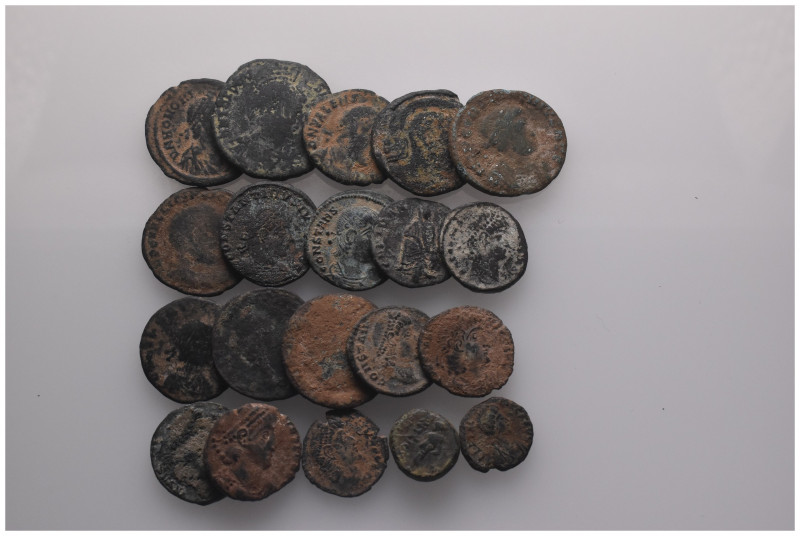 Lot of 20 ancient coins / SOLD AS SEEN, NO RETURN