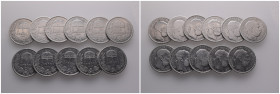 Lot of 11 world coins silver / SOLD AS SEEN, NO RETURN