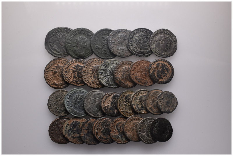 Lot of 29 ancient coins / SOLD AS SEEN, NO RETURN