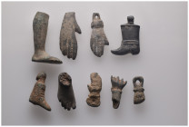 Lot of 9 ancient object / SOLD AS SEEN, NO RETURN